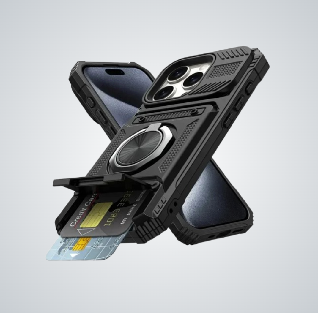 Magnetic Ring Kickstand Case