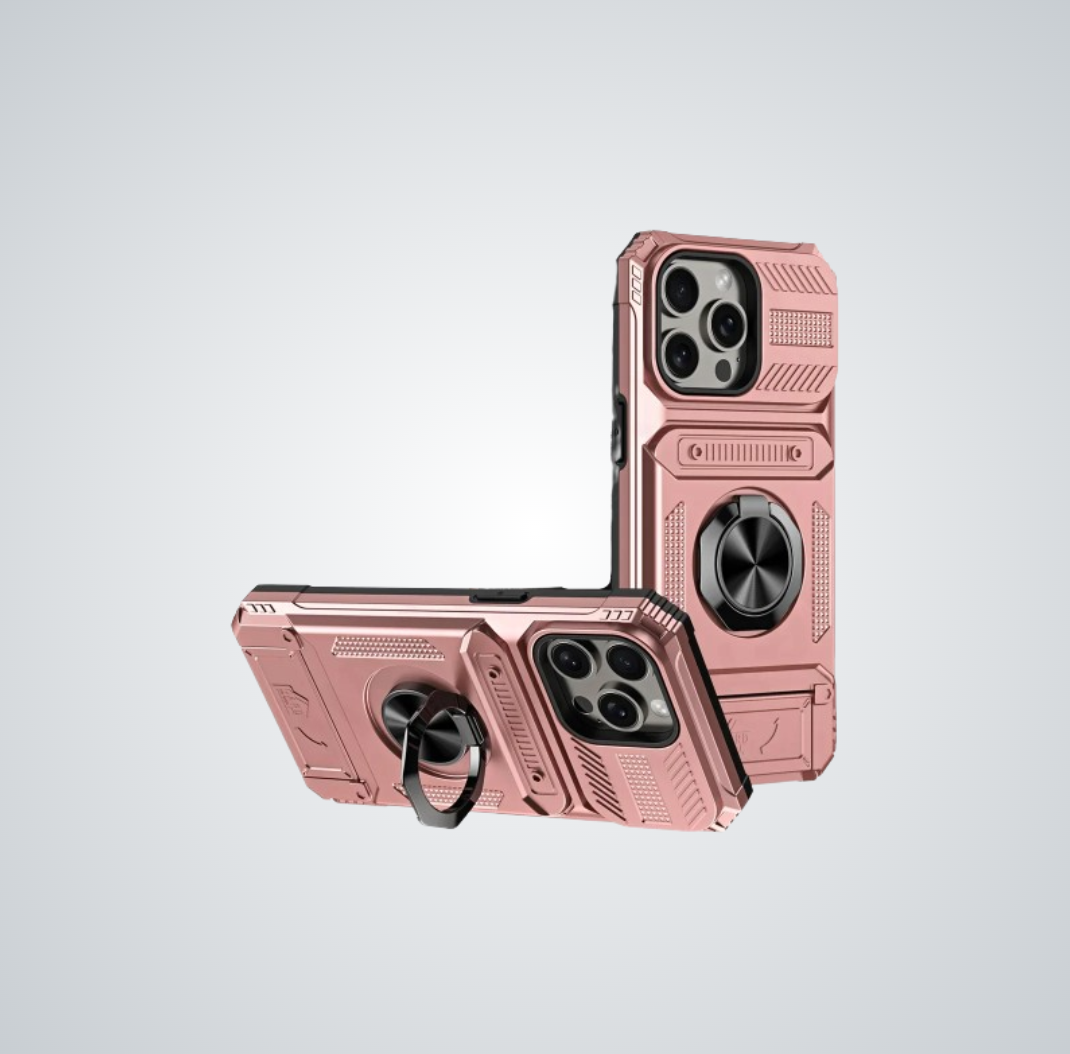 Magnetic Ring Kickstand Case