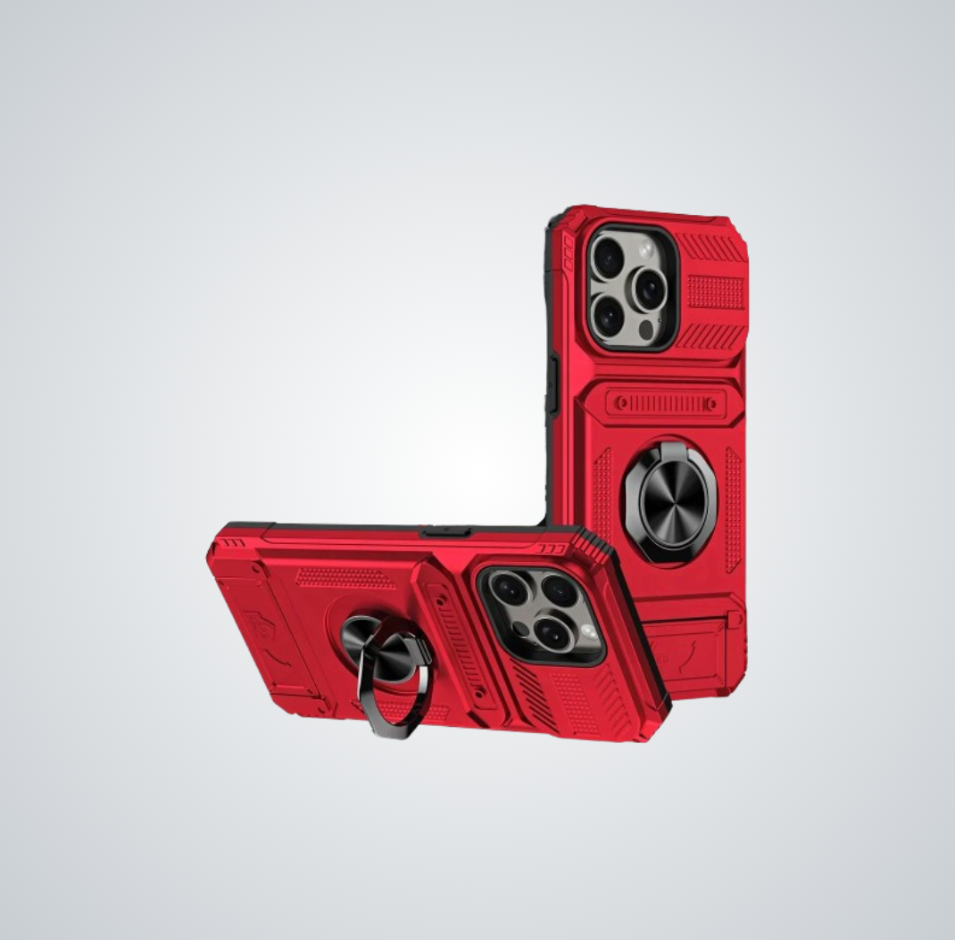 Magnetic Ring Kickstand Case