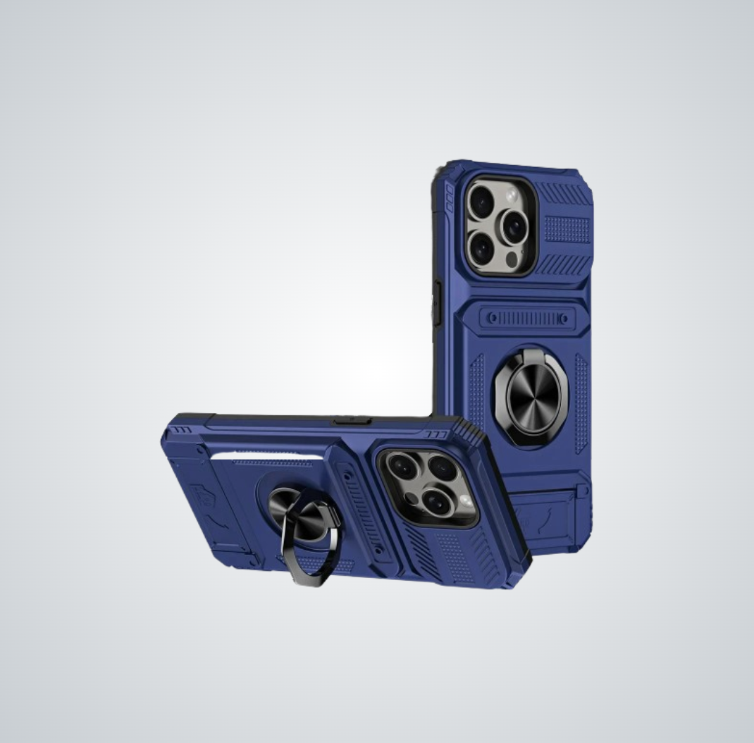 Magnetic Ring Kickstand Case