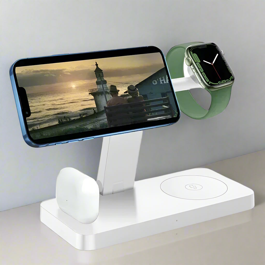 4-in-1 Magnetic Wireless Charging Dock