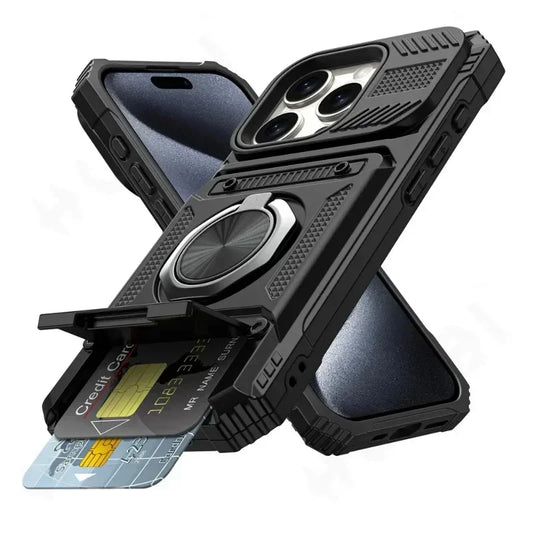 Magnetic Ring Kickstand Case